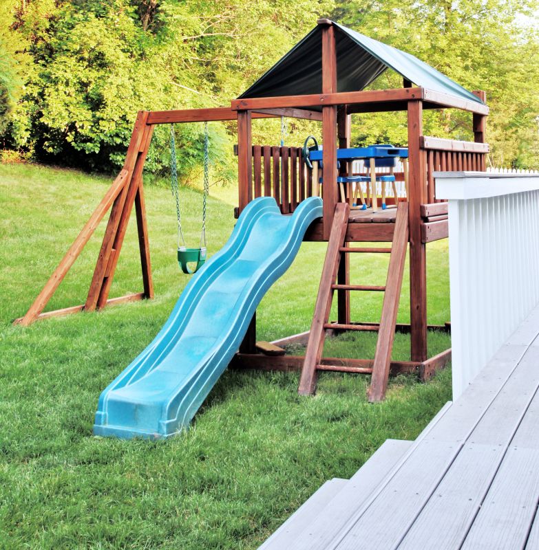Swing Set Installation in Overland Park, KS